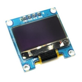 ماژول نمایشگر oled دو رنگ 0.96 اینچ دارای ارتباط i2c