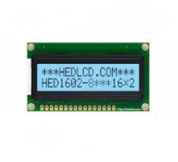 LCD 2X16H BLUE
