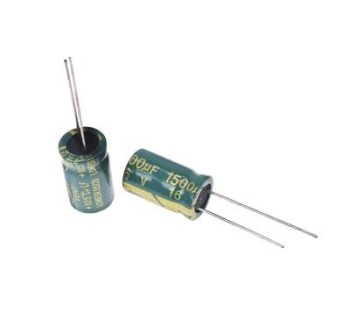 خازن الکترولیت 1500 میکرو فاراد 16 ولت