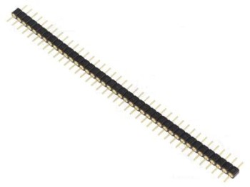 PIN HEADER 1*40 MALE MILITARY 2MM