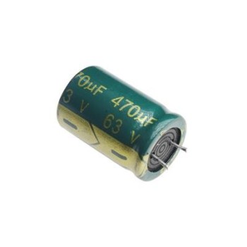 خازن الکترولیت 470 میکرو فاراد 63 ولت