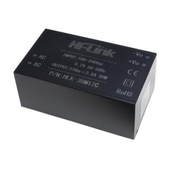 مبدل 220 ولت AC به 12 ولت DC با حداکثر جریان 2.5 آمپر