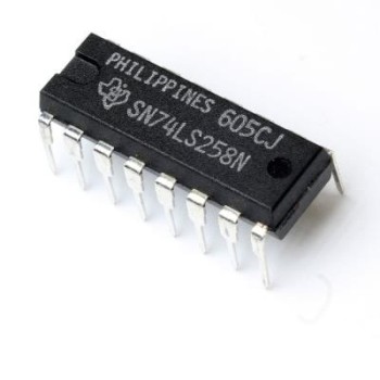 آی سی SN74LS258N مالتی پلکسر 4 بیت DIP-16