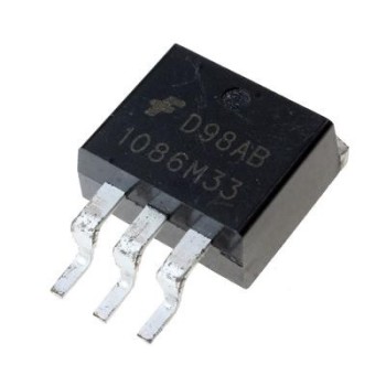 رگولاتور LDO FAN1086M33 ولتاژ 3.3V جریان 1.5A