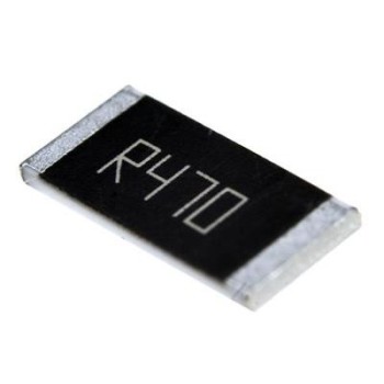 مقاومت 0.47 اهم 1 درصد 1 وات 2512 smd