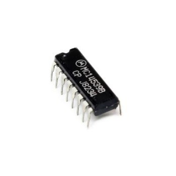 آی سی مالتی پلکسر MC14539BCP DIP-16