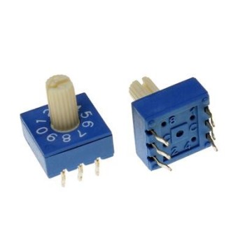 سوئیچ روتاری BCD 0-9 اهرم دار