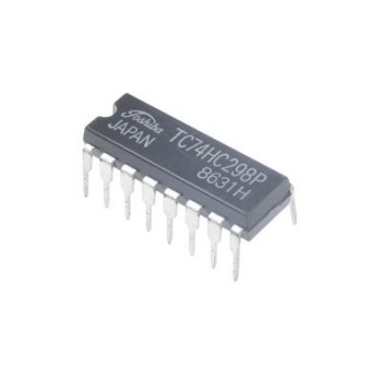 آی سی TC74HC298P مالتی پلکسر توشیبا DIP-16
