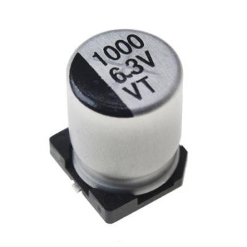 خازن الکترولیت اس ام دی 1000 میکرو فاراد 6.3 ولت