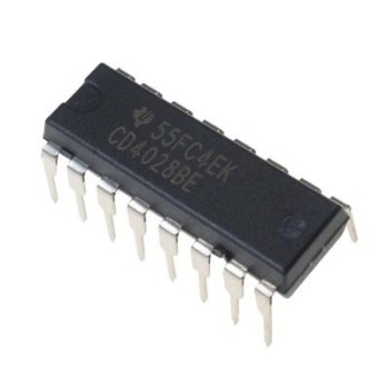 آی سی CD4028BE دیکودر انکودر DIP-16