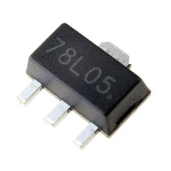 رگولاتور 7805 smd پکیج SOT-89