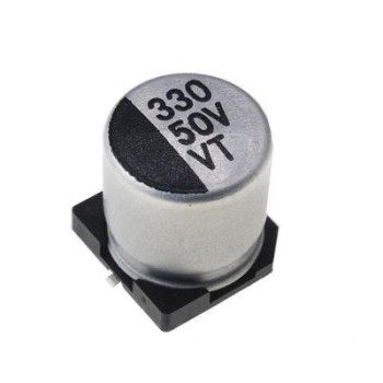 خازن الکترولیت اس ام دی 330 میکرو فاراد 50 ولت