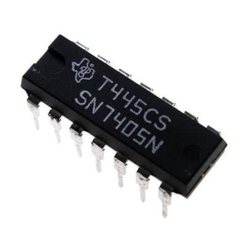 آی سی SN7405N بافر و لاین درایور DIP-14