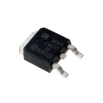 رگولاتور LM317 smd پکیج TO-252 (D-PAK)