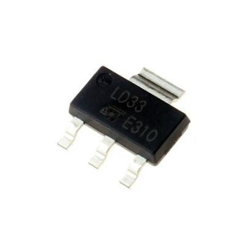 رگولاتور LD1117S33CTR 3.3 ولت 950mA SMD