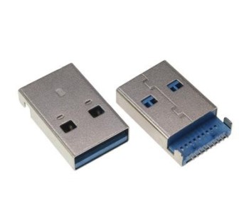 کانکتور نری USB 3.0 A روبردی پایه SMD