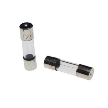 فیوز شیشه ای 2 آمپر 250 ولت سایز 5x20mm