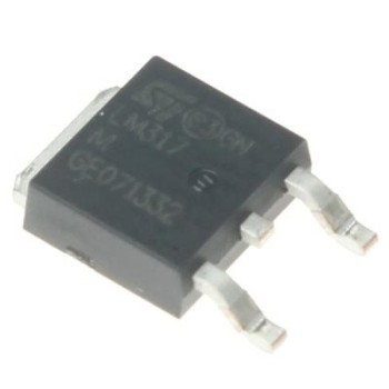 رگولاتور LM317 smd پکیج TO-252 (D-PAK)