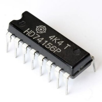 آی سی HD74156P دیکودر مالتی پلکسر DIP-16