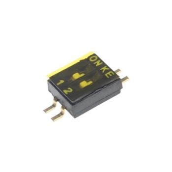 دیپ سوئیچ 2 تایی SMD