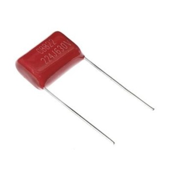 خازن پلی استر 220 نانو فاراد 630 ولت