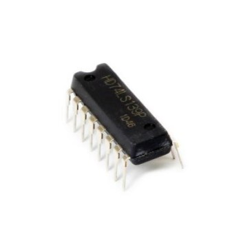 آی سی HD74LS139P دیکودر مالتی پلکسر DIP-16