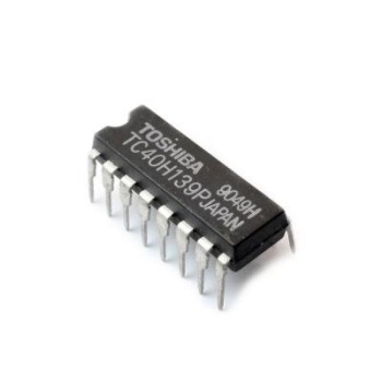 آی سی TC40H139P دیکودر و مالتی پلکسر DIP-16