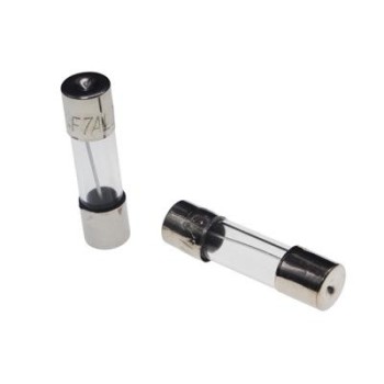 فیوز شیشه ای 7 آمپر 250 ولت سایز 5x20mm