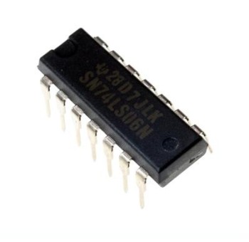 آی سی SN74LS06N بافر و لاین درایور DIP-14