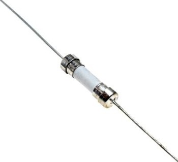 فیوز گچی سیم دار 2 آمپر 250 ولت سایز 5x20mm