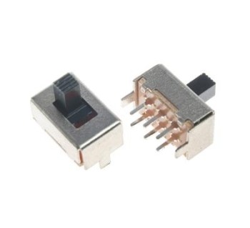 کلید کشویی دو حالته 6 پین 13*8.5