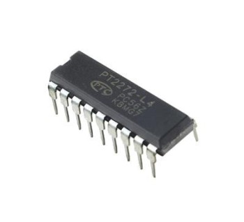 آی سی PT2272-L4 دیکودر 12 بیت DIP-18