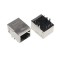 سوکت شبکه مادگی فیلتردار روبردی RJ45 فلزی