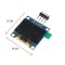 ماژول نمایشگر oled دو رنگ 0.96 اینچ دارای ارتباط i2c