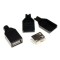 کانکتور مادگی USB A سیم خور