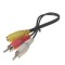 3.5MM FEMALE TO 2 RCA MALE AUDIO