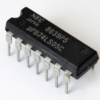 آی سی UPB74LS05C بافر و لاین درایور DIP-14