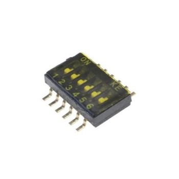 دیپ سوئیچ 6 تایی SMD