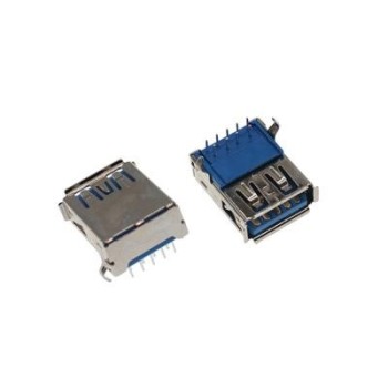 کانکتور مادگی USB 3.0 A روبردی