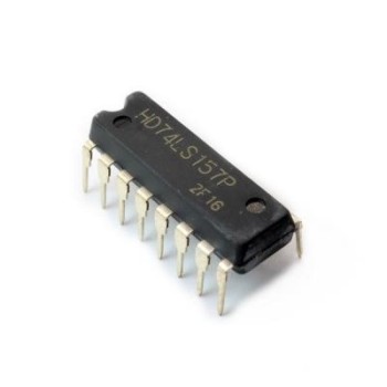 آی سی HD74LS157P مالتی پلکسر DIP-16